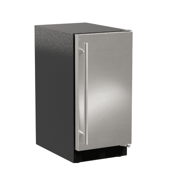 Marvel MACL215SS01A 15-In Low Profile Built-In Clear Ice Machine, Gravity Drain Application With Door Style - Stainless Steel