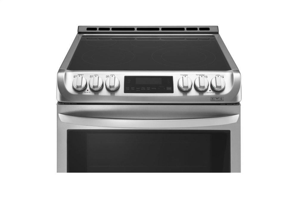 Lg LSE4613ST 6.3 Cu. Ft. Electric Single Oven Slide-In Range With Probake Convection® And Easyclean®