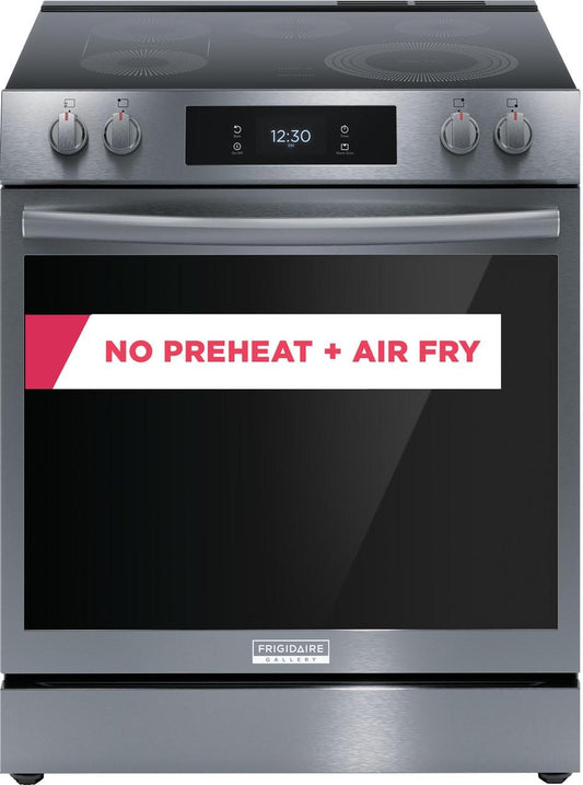 Frigidaire GCFE3060BD Frigidaire Gallery 30" Front Control Electric Range With Total Convection