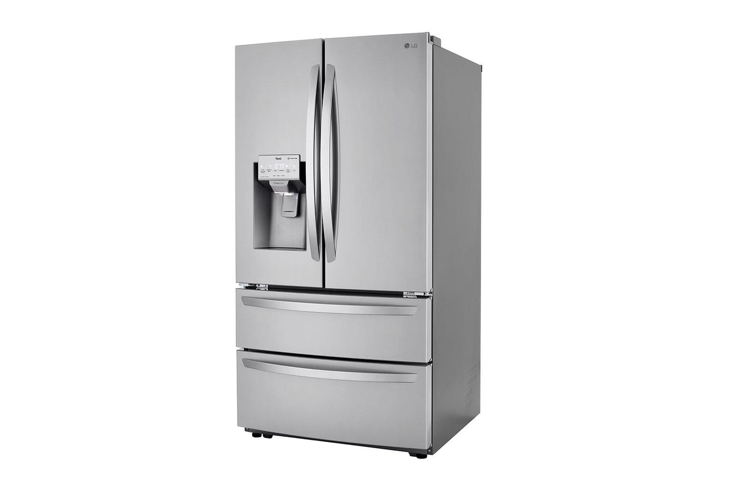 Lg LMXC22626S 22 Cu Ft. Smart Counter Depth Double Freezer Refrigerator