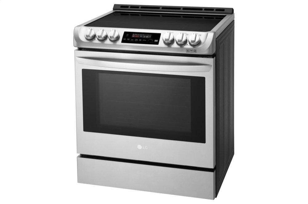 Lg LSE4616ST 6.3 Cu. Ft. Smart Wi-Fi Enabled Induction Slide-In Range With Probake Convection® And Easyclean®