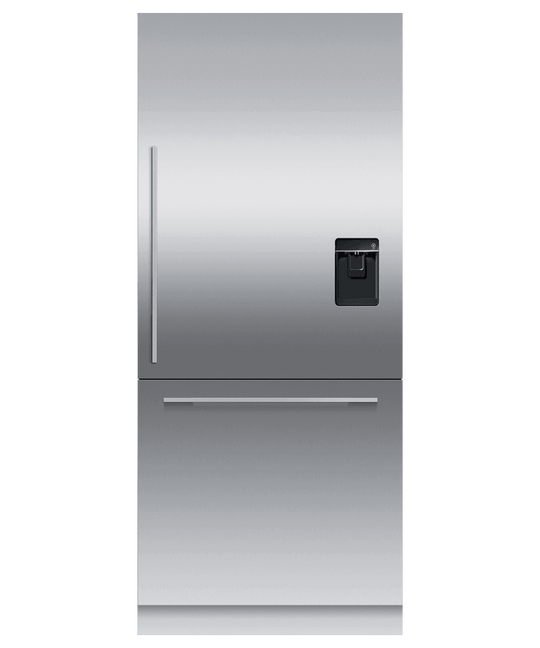 Fisher & Paykel RS36W80RU1N Integrated Refrigerator Freezer, 36", Ice & Water