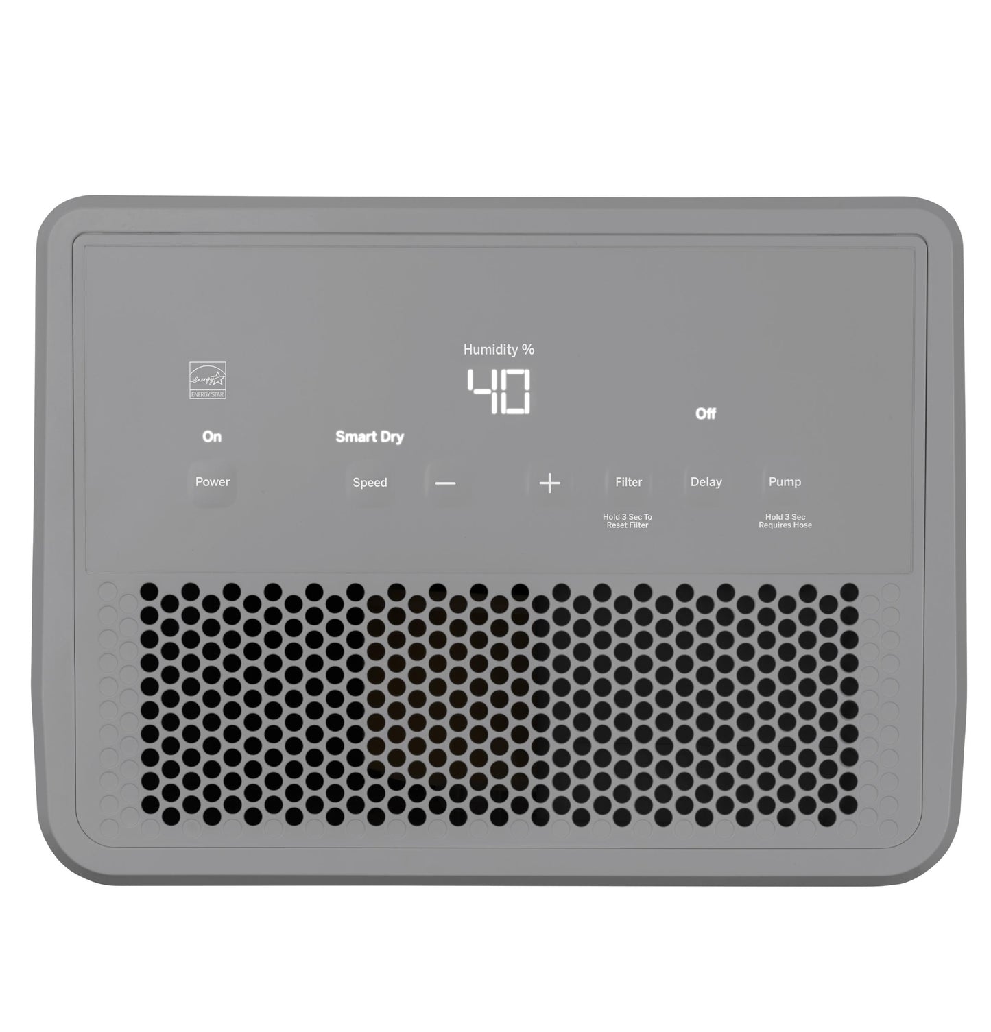 Ge Appliances APHR50LB Ge® 50 Pint Energy Star® Portable Dehumidifier With Built-In Pump And Smart Dry For Wet Spaces