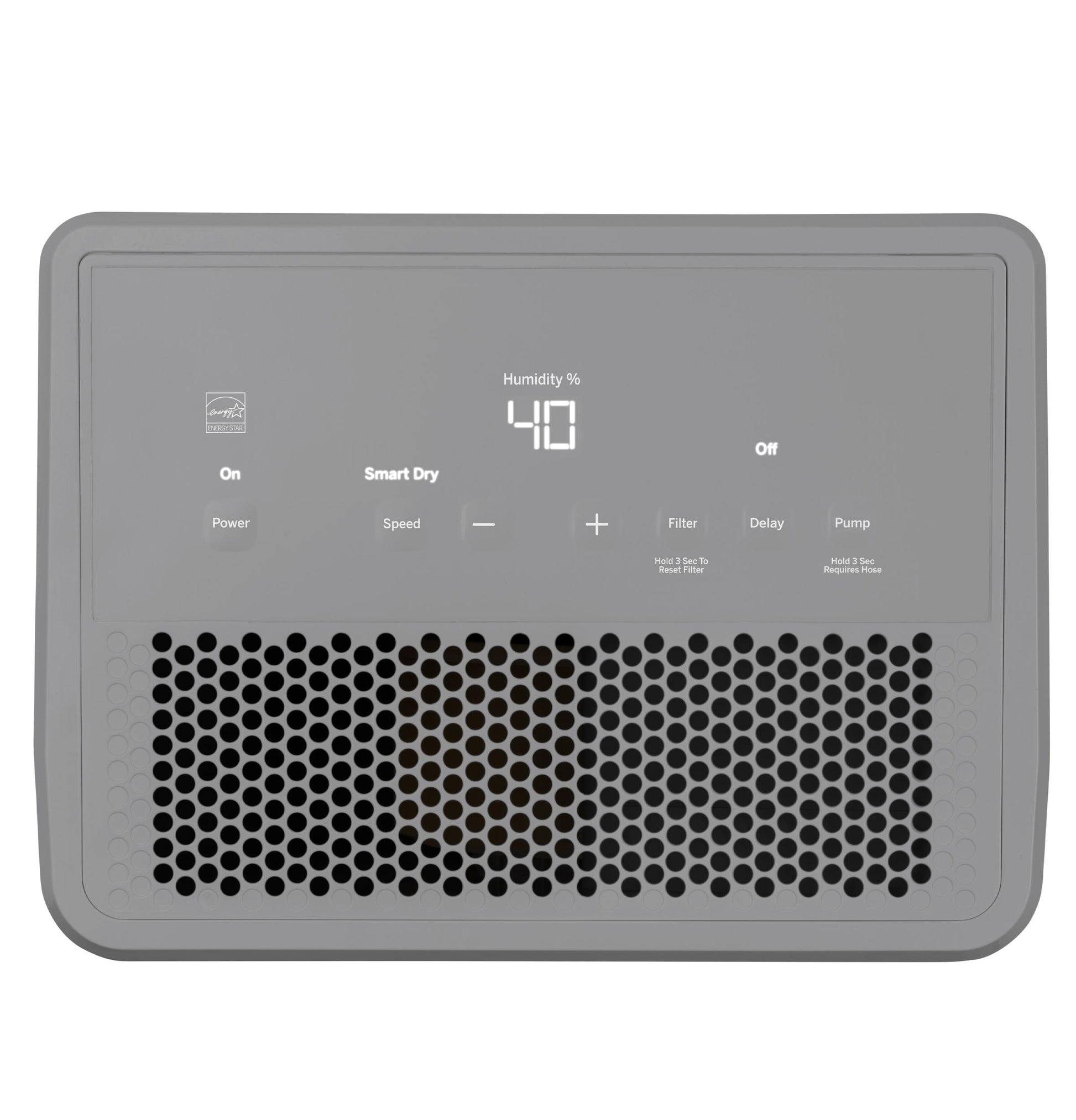 Ge Appliances APHR50LB Ge® 50 Pint Energy Star® Portable Dehumidifier With Built-In Pump And Smart Dry For Wet Spaces