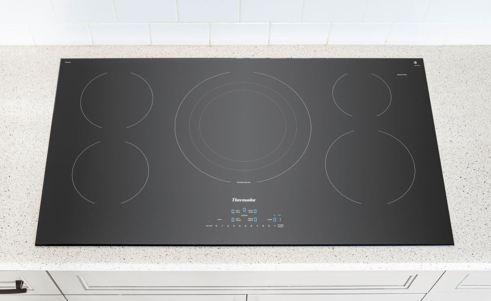 Thermador CIT365TB 36-Inch Masterpiece® Induction Cooktop, Black, Frameless