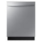 Samsung DW80CG4051SR Autorelease 51Dba Fingerprint Resistant Dishwasher With 3Rd Rack In Stainless Steel