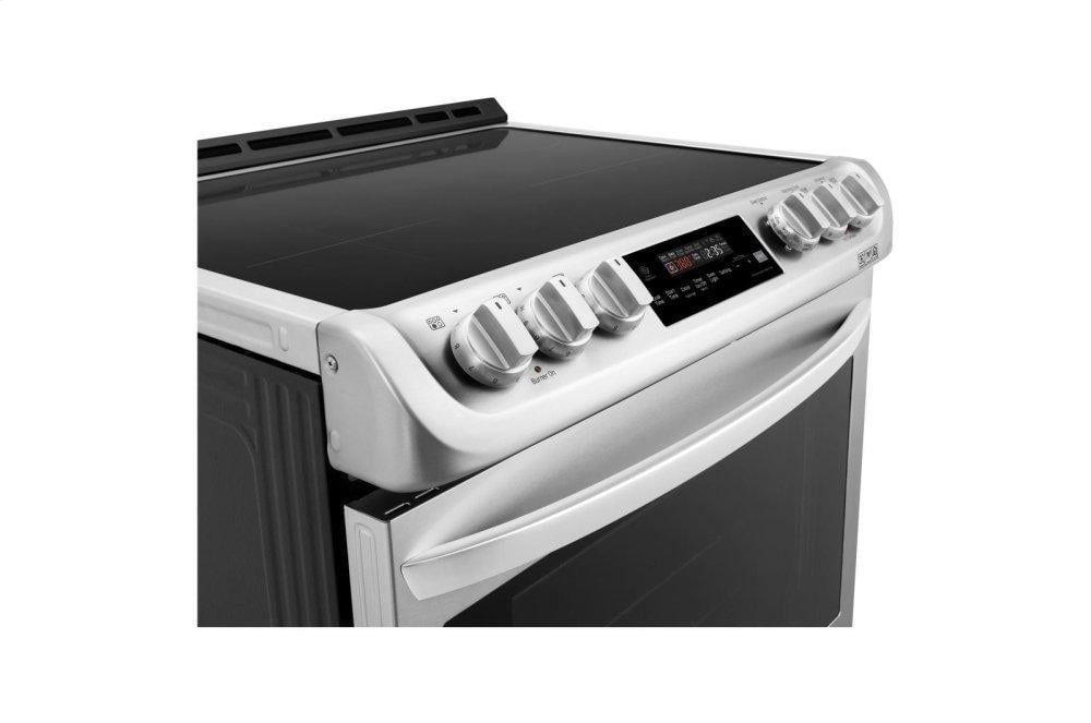 Lg LSE4616ST 6.3 Cu. Ft. Smart Wi-Fi Enabled Induction Slide-In Range With Probake Convection® And Easyclean®