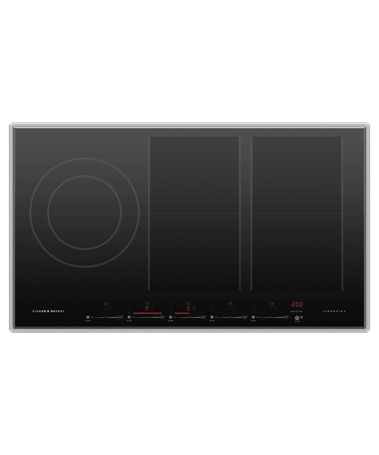 Fisher & Paykel CI365PTX4 Induction Cooktop, 36", 5 Zones, With Smartzone