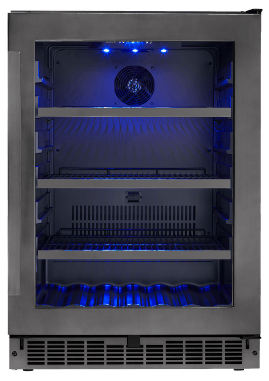 Silhouette SSBC056D3BS Prague - 24" Single Zone Beverage Center