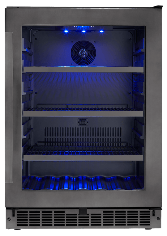 Silhouette SSBC056D3BS Prague - 24" Single Zone Beverage Center