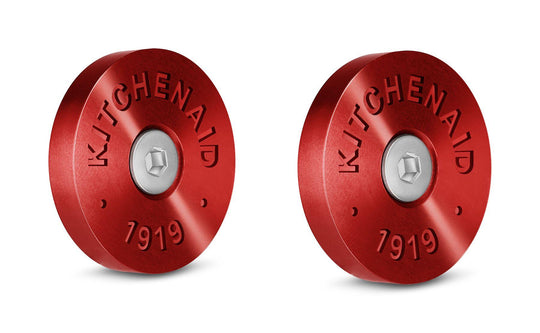 Kitchenaid W11368841RE Kitchenaid® Commercial-Style Range Handle Medallion Kit - Red