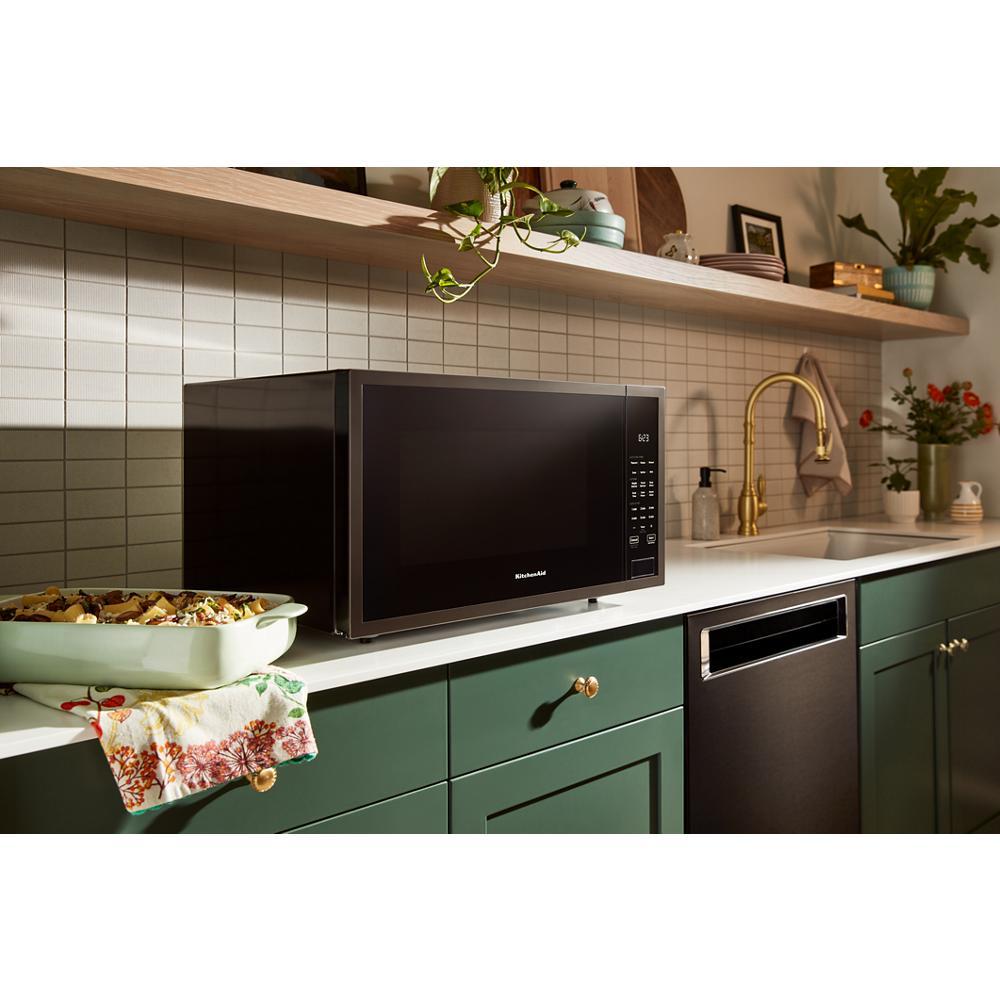 Kitchenaid KMCS324PBS Take The Guesswork Out Of Prep Work With Kitchenaid® Countertop Microwaves