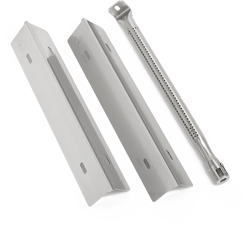 Napoleon Bbq S87001 1 Burner & 2 Sear Plates For Rogue Series And Prestige 500