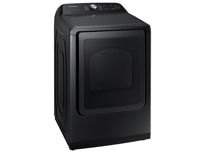Samsung DVG52A5500V 7.4 Cu. Ft. Smart Gas Dryer With Steam Sanitize+ In Brushed Black