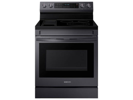 Samsung NE63A6711SG 6.3 Cu. Ft. Smart Freestanding Electric Range With No-Preheat Air Fry, Convection+ & Griddle In Black Stainless Steel