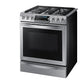 Samsung NX58H9950WS 5.8 Cu. Ft. Chef Collection Slide-In Gas Range With True Convection In Stainless Steel