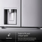Lg LF29S8330S 29 Cu. Ft. Smart Standard-Depth Max™ 4-Door French Door Refrigerator With Full-Convert Drawer™