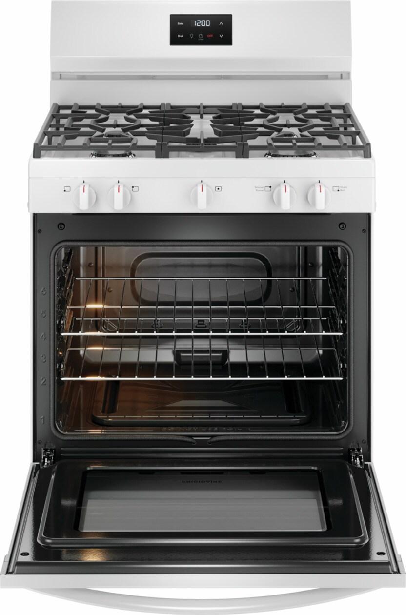 Frigidaire FCRG3052BW Frigidaire 30" Gas Range