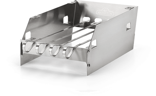 Napoleon Bbq 71301 Side Burner Windshield - Large With Skewer Rack