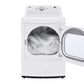 Lg DLE7150W 7.3 Cu. Ft. Ultra Large Capacity Electric Dryer With Sensor Dry Technology