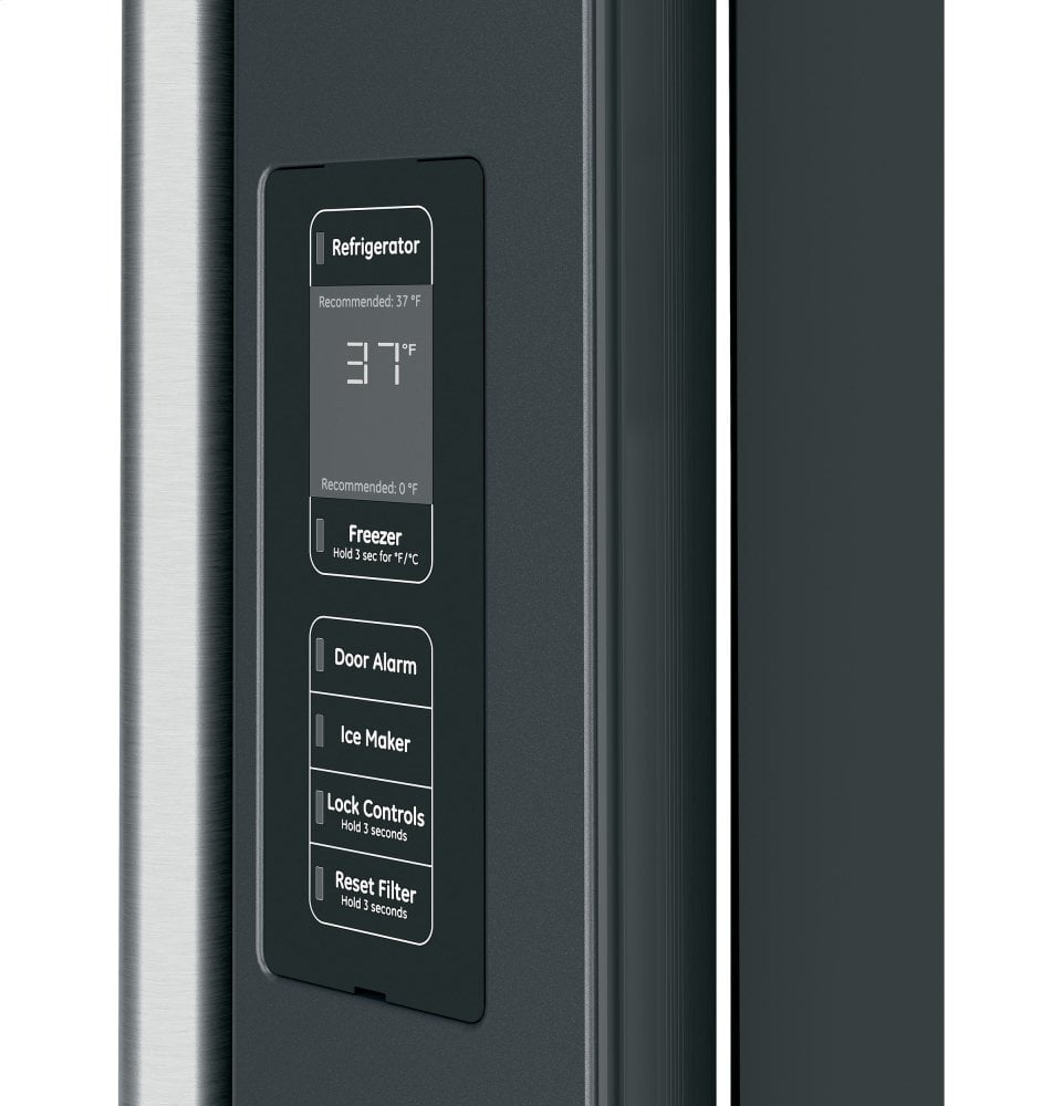 Cafe CWE23SP4MW2 Café Energy Star® 23.1 Cu. Ft. Smart Counter-Depth French-Door Refrigerator