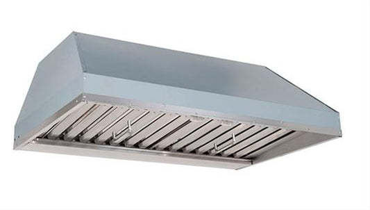 Best Range Hoods CPDI602SB 58-7/8" Custom Hood Liner Insert Designed For Outdoor Cooking In Covered Lanais 1250 Max Cfm