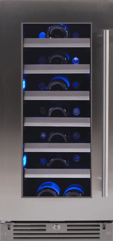 Xo Appliance XOU15WGSL 15In Wine Cellar Ss Glass Lh