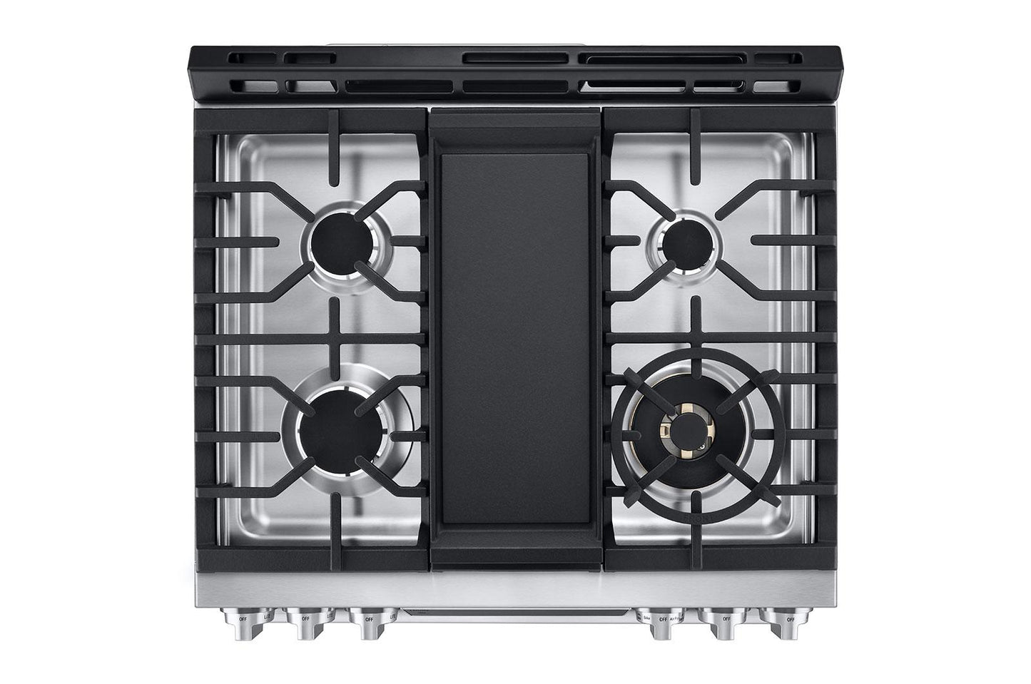 Lg LSGS6338F Lg Studio 6.3 Cu. Ft. Instaview® Gas Slide-In Range With Probake Convection® And Air Fry