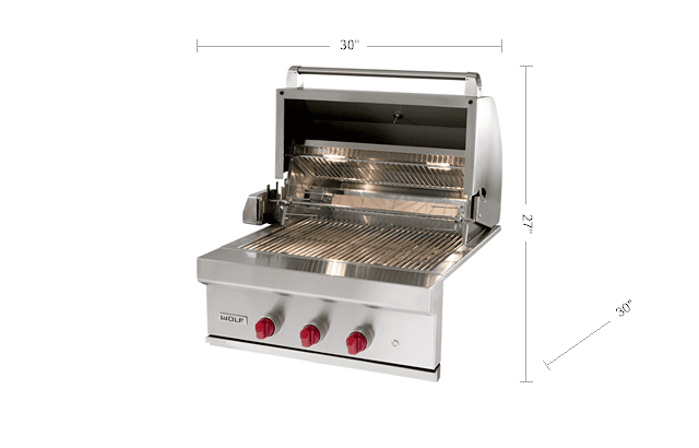 Wolf OG30LP 30" Outdoor Gas Grill