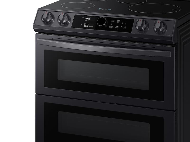 Samsung NE63T8951SG 6.3 Cu. Ft. Smart Slide-In Induction Range With Flex Duo™, Smart Dial & Air Fry In Black Stainless Steel