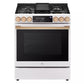 Lg LSGS6338N Lg Studio 6.3 Cu. Ft. Instaview® Gas Slide-In Range With Probake Convection® And Air Fry