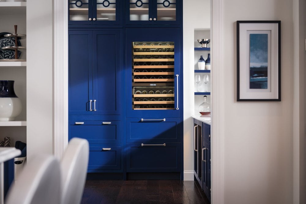 Sub-Zero IW30RALH 30" Designer Wine Storage With Refrigerator Drawers - Panel Ready