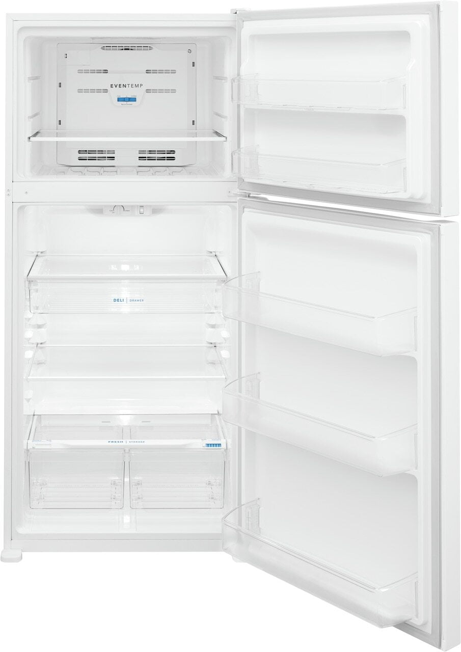 Frigidaire FFHT2045VW Frigidaire 20.0 Cu. Ft. Top Freezer Refrigerator