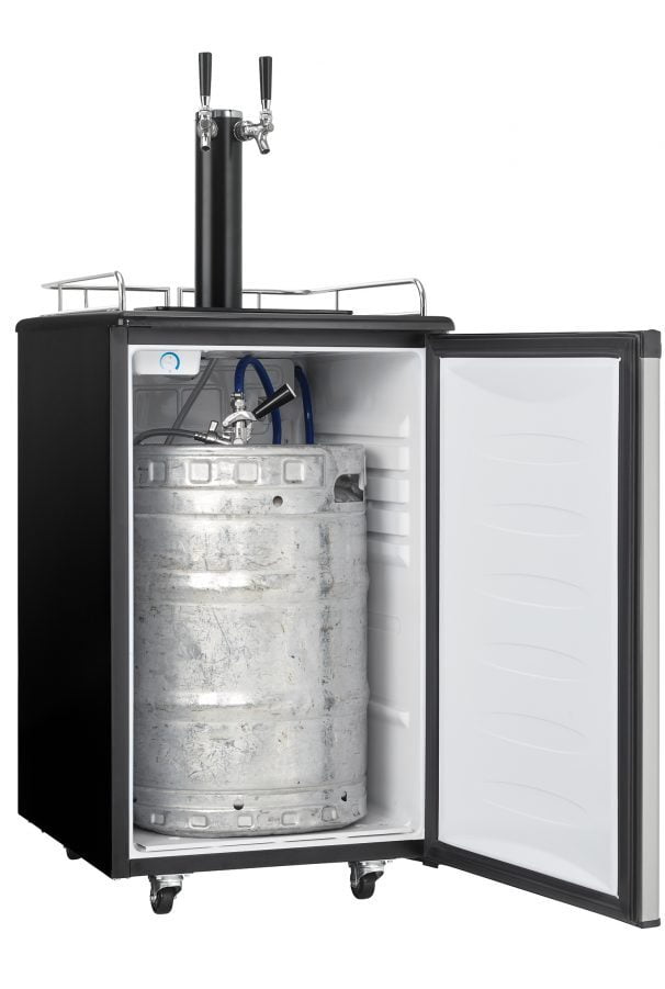 Danby DKC054A1BSL2DB Danby 5.4 Cu. Ft. Dual-Tap Kegerator