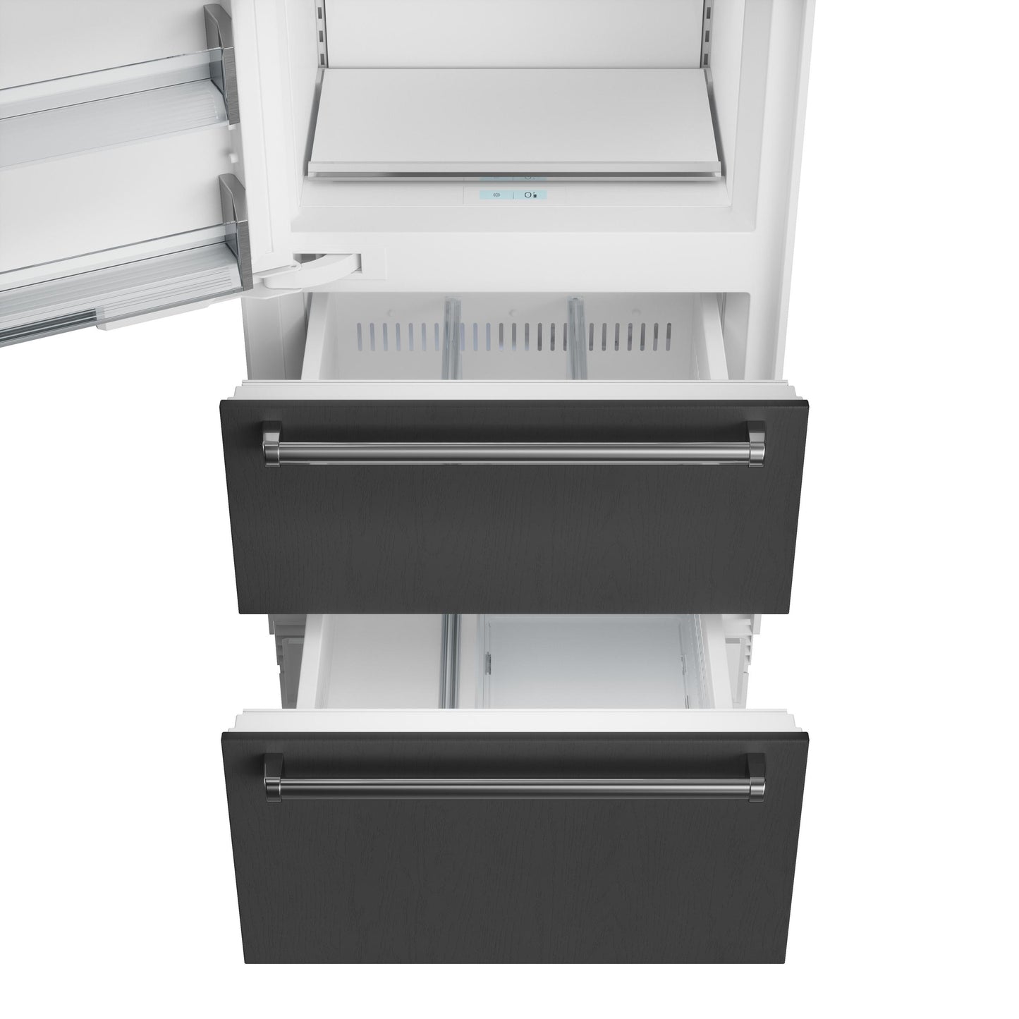 Sub-Zero DET3050FIL 30" Designer Over-And-Under Freezer With Ice Maker - Panel Ready