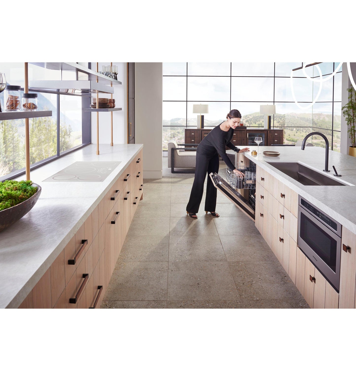 Monogram ZWL1126SRSS Monogram 1.2 Cu. Ft. Drawer Microwave