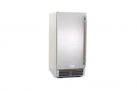 Blaze Grills BLZICEMKR50GR Blaze 50 Lb. 15 Inch Outdoor Ice Maker With Gravity Drain