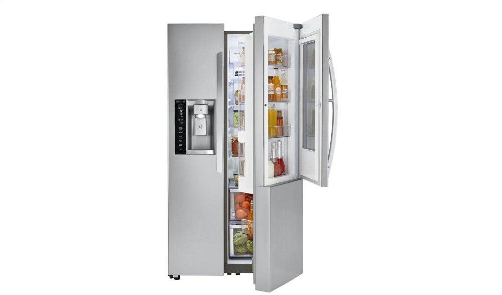 Lg LSXC22396S Side By Side Freestanding Refrigerator | Town Appliance