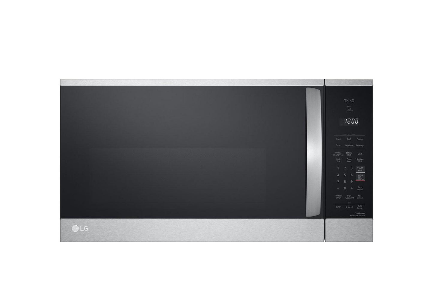 Lg MVEM1825F 1.8 Cu. Ft. Over-The-Range Microwave Oven With Easyclean®