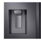 Samsung RF28R7201SG 28 Cu. Ft. 4-Door French Door Refrigerator With Flexzone™ Drawer In Black Stainless Steel