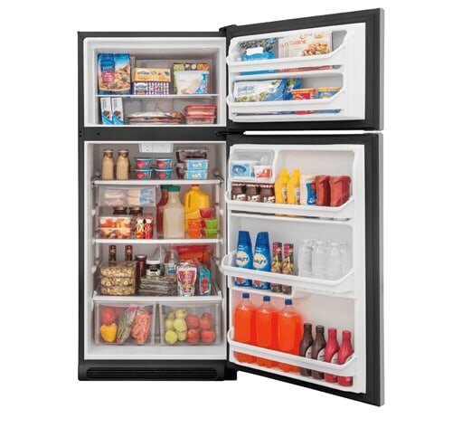 Frigidaire FFTR1821TS Frigidaire 18 Cu. Ft. Top Freezer Refrigerator