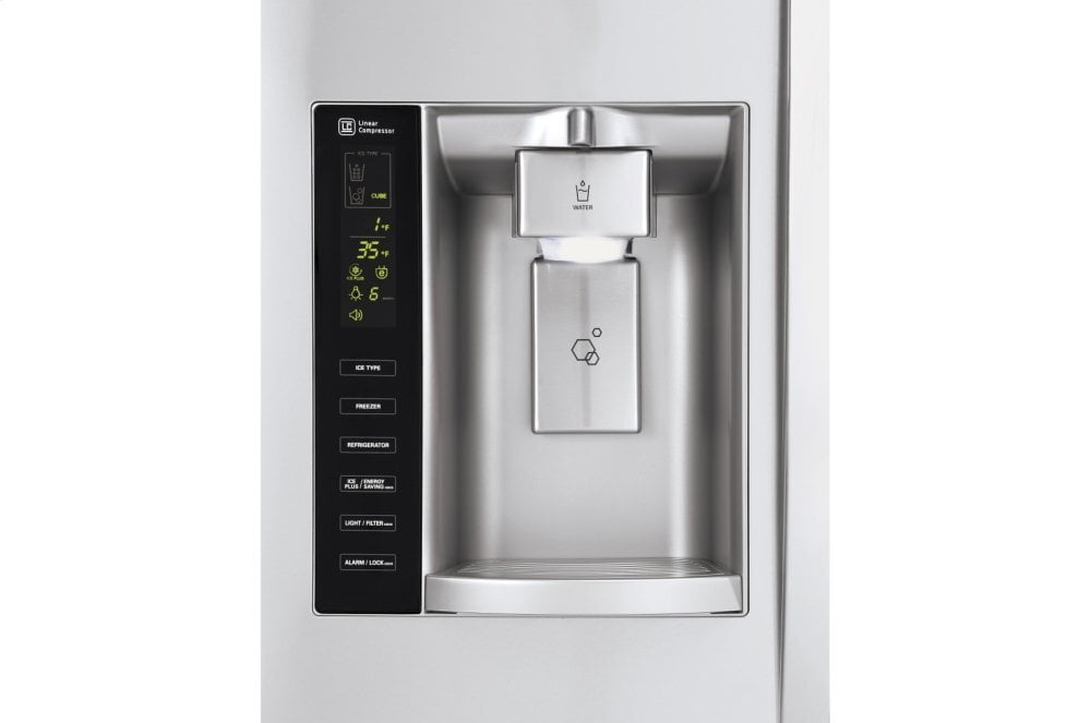 Lg LSXS26326S 26 Cu. Ft. Side-By-Side Refrigerator