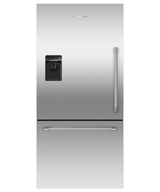 Fisher & Paykel RF170WLKUX6 Freestanding Refrigerator Freezer, 32", 17.5 Cu Ft, Ice & Water