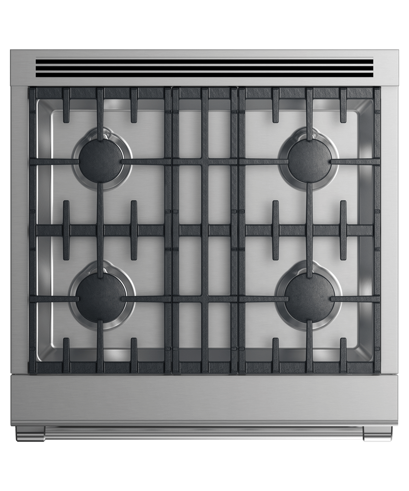 Fisher & Paykel RDV2304NN Dual Fuel Range, 30", 4 Burners