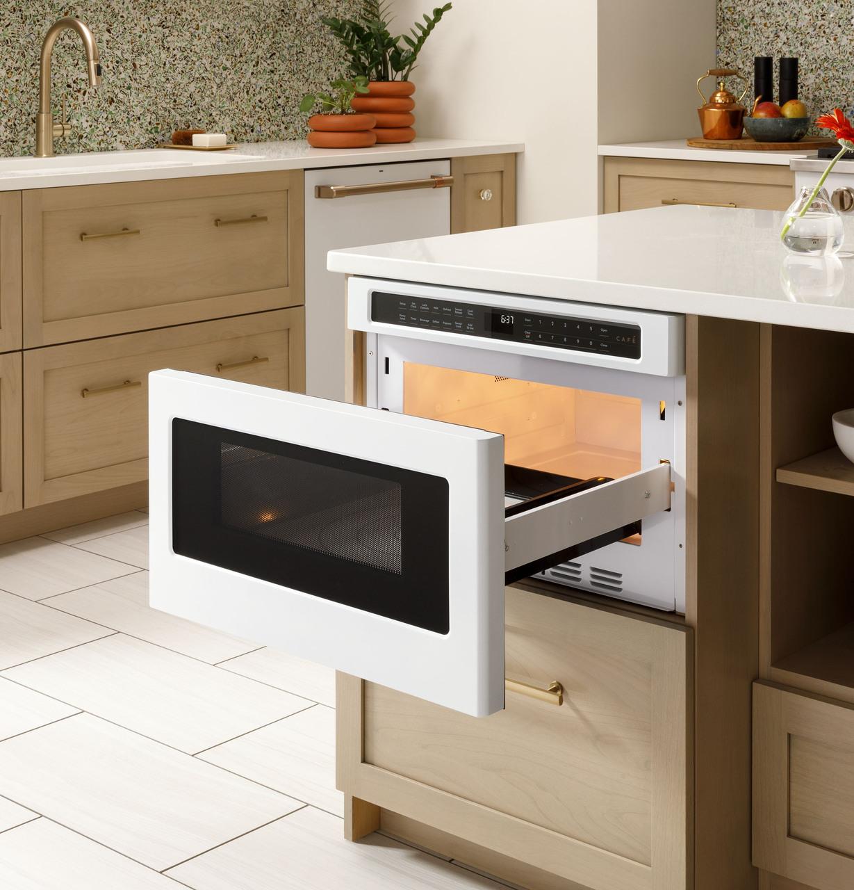 Cafe CWL112P2RS1 Café&#8482; Built-In Microwave Drawer Oven