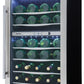 Danby DWC040A3BSSDD Danby Designer 38 Bottle Wine Cooler