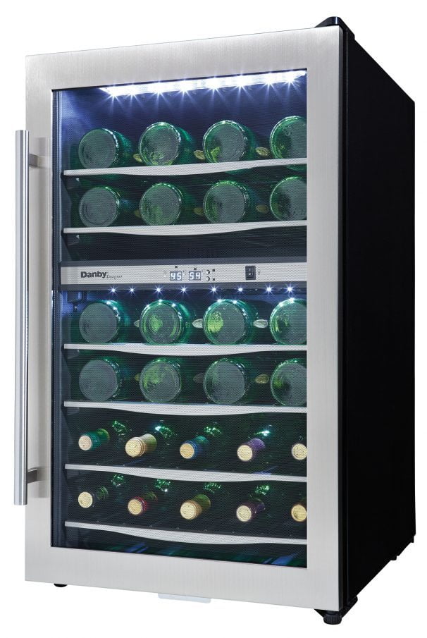 Danby DWC040A3BSSDD Danby Designer 38 Bottle Wine Cooler