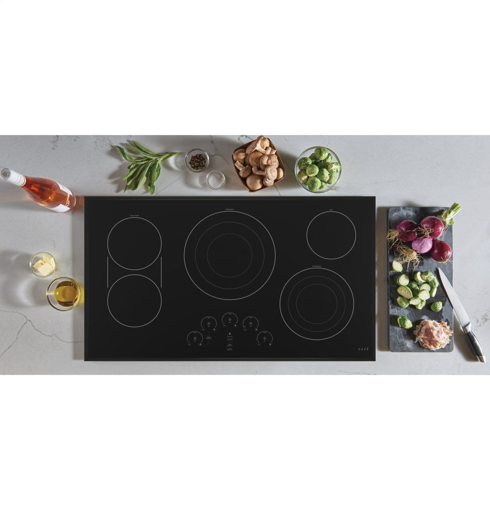 Cafe CEP90361NBB Café 36" Touch-Control Electric Cooktop