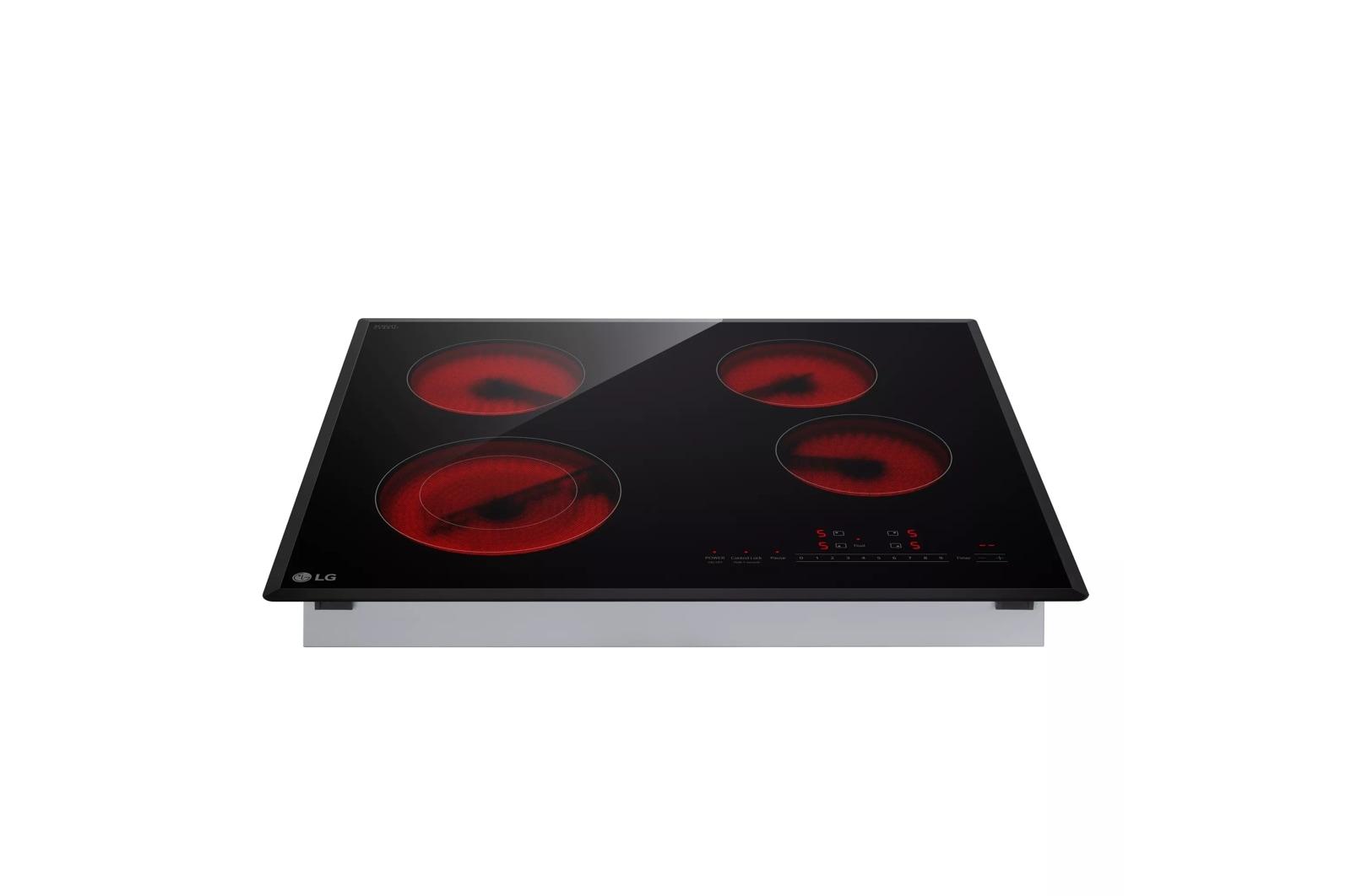 Lg CBED2415B 24" Compact Electric Cooktop