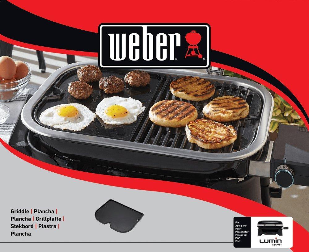 Weber 6611 Griddle - Lumin Compact Electric Grill
